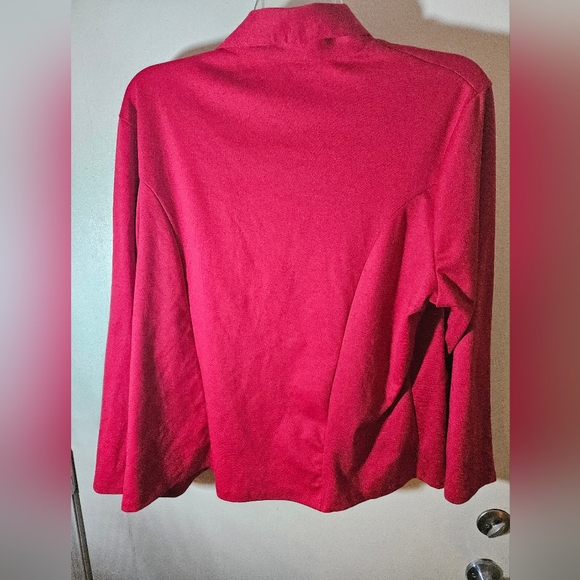 🛍 Red Blazer 2X - Picture 3 of 4